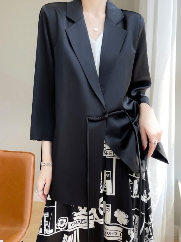 Spring And Summer V-neck Loose Suit Women - Image 7