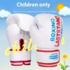 Children's Boxing Gloves Sanda Fighting Boxing Training Entertainment Thickened And Breathable - Image 4