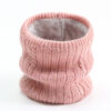 Twist Wide Striped Fleece-lined Knitting Scarf For Men - Image 7