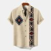 Summer Men's Breathable Four-sided Stretch Short Sleeve - Image 4