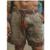 Summer Retro Ethnic Casual Shorts Outdoor Style - Image 4