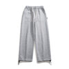 Drawstring Ankle-tied Loose Straight Sweatpants - Image 6