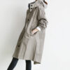 Oversized Women's Mid-Length Loose Windbreaker Jacket - Image 3