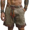 Summer Retro Ethnic Casual Shorts Outdoor Style - Image 3