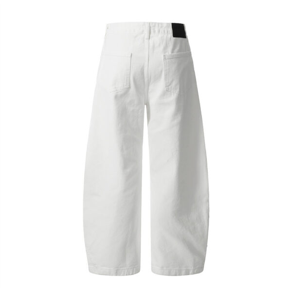 Ins Pure Color Simple Casual Wide Leg Pants - Image 2
