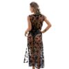 Plus Size Lace-up Vacation Skirt Cardigan Yarn - Image 5