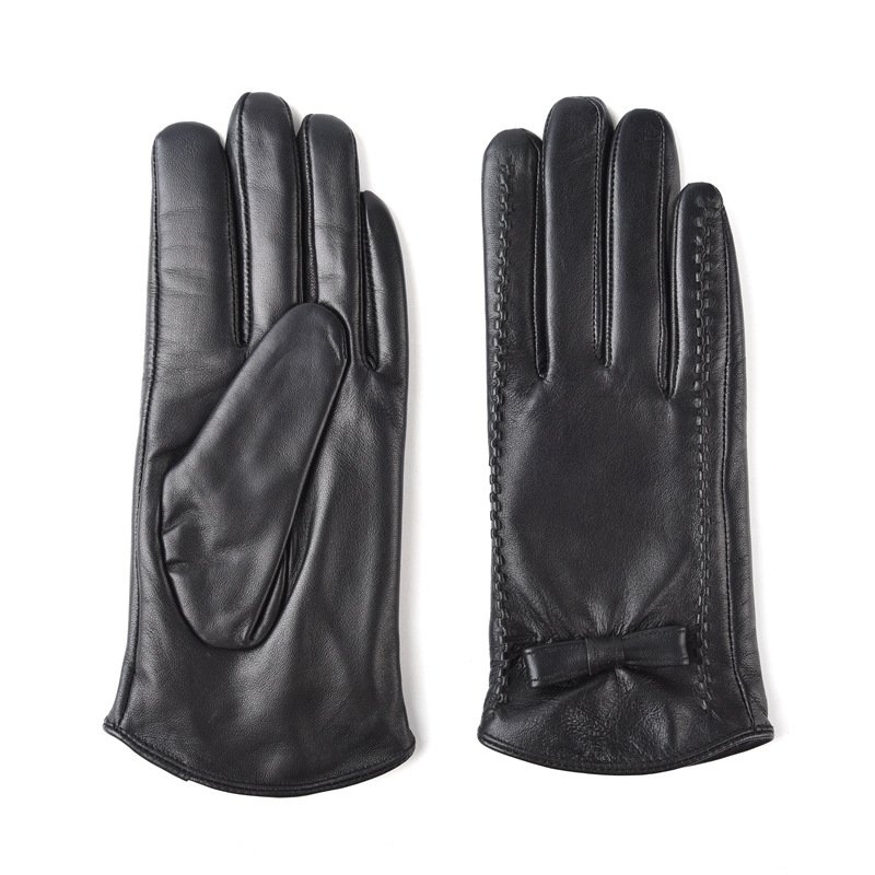 Winter Women's Warm Leather Gloves Winter Women's Warm Leather Gloves - Image 4