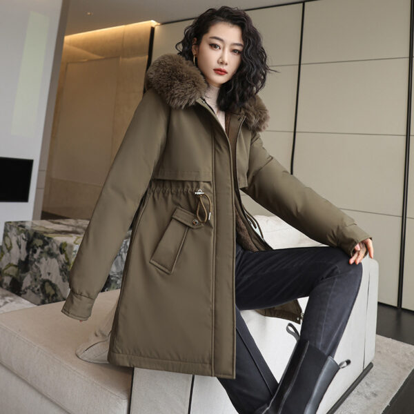 Korean Style Small Waist Down Coat - Image 2