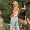 Women's Low Waist Straight Wide Leg All-matching Jeans - Image 3