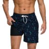 Men's Beach Pants Quick-drying Double-layer Swimming Trunks - Image 9