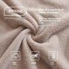 Winter Fleece Lining Plus Size Milk Fiber Homewear Mid-length Men's Pajamas - Image 4