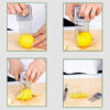 Onion Holder Slicer Vegetable tools Tomato Cutter Stainless Steel Kitchen Gadget - Image 4