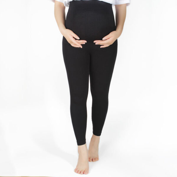 High Elastic Seamless Body Shaping Maternity Pants Maternity Leggings - Image 8