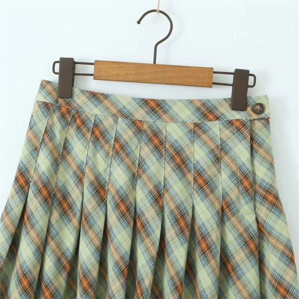 American Retro Low Waist Navel Long Skirt Women - Image 3