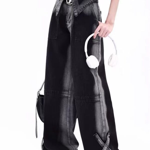 Women's High Street Flanging Jeans Autumn - Image 3