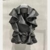 Sheepskin Leather Vest Heavy Work Sheepskin Coat - Image 9