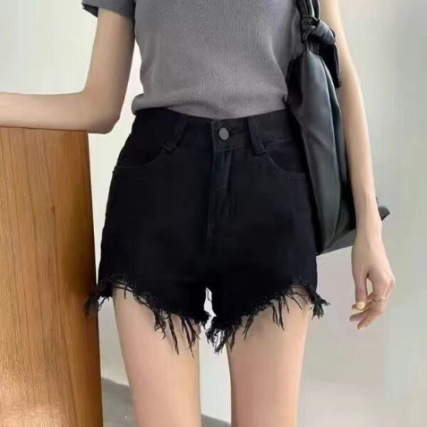 Anti-exposure Irregular Denim Skirt - Image 8