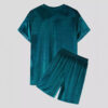 Casual Short-sleeved Shorts Men's Two-piece Suit - Image 5