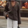 Warm Waist Tight Soft Glutinous Sweater Coat - Image 8