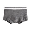 Men's Cotton Mid-waist Youth Comfortable Breathable Boxers - Image 9