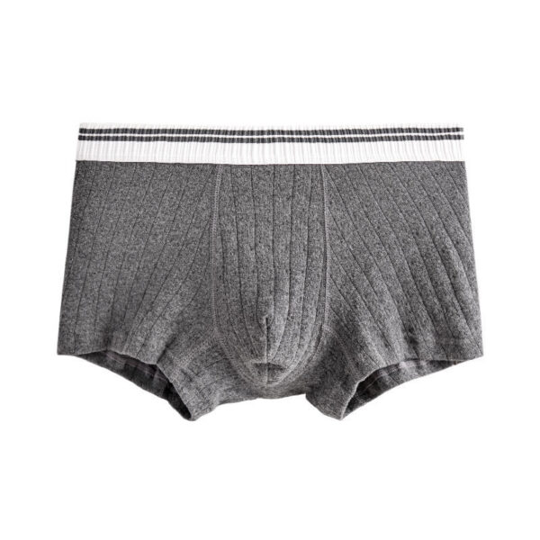 Men's Cotton Mid-waist Youth Comfortable Breathable Boxers - Image 9