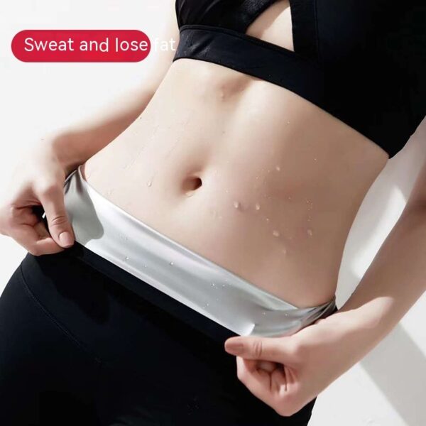 Sweat Wicking Pants 5 Points Skinny Leg Girdle Women's Fitness - Image 3