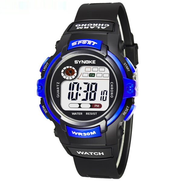 Student Electronic Luminous Waterproof Sports Watch - Image 4