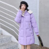 Winter Loose Down Cotton-padded Coat Women's Coat Mid-length Thickened - Image 7