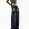 Spring New Niche Design Contrast Color Jeans Women - Image 4