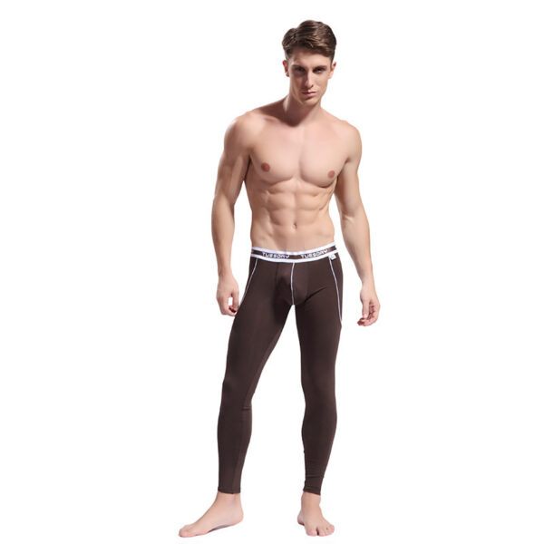 Men's Thin Viscose Soft Fabric Slim-fit Stretch Long Johns - Image 2