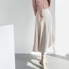 Women's Mid-length French Satin Skirt Summer High Waist Sheath - Image 3