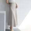 Women's Mid-length French Satin Skirt Summer High Waist Sheath - Image 7