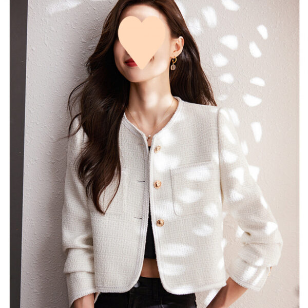 Short Black Kafuu Coat Women's Suit - Image 2