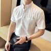 Men's Thin Linen Cotton Breathable Shirt - Image 4