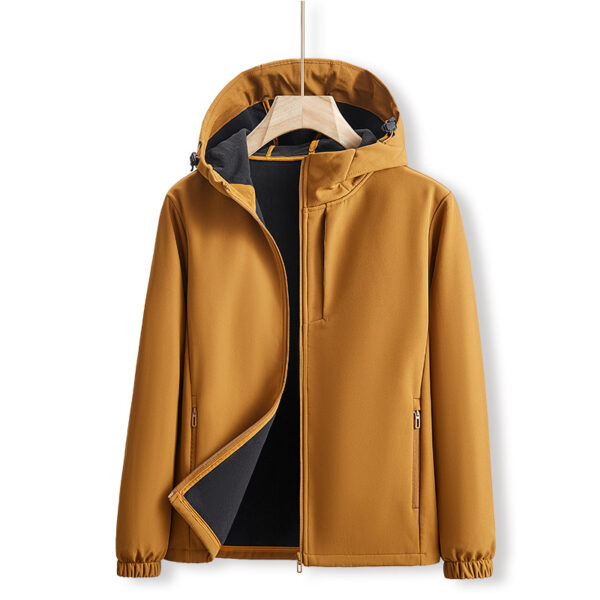 Soft Shell Men's FallWinter XL Outdoor Shell Jacket Sports - Image 3