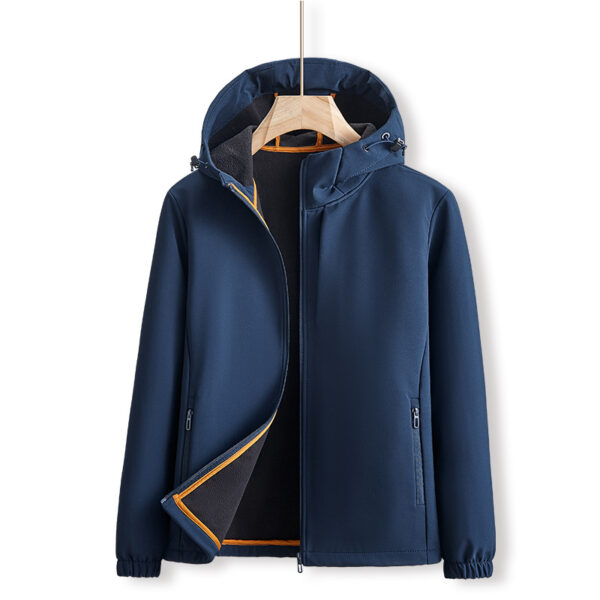 Soft Shell Men's FallWinter XL Outdoor Shell Jacket Sports - Image 2