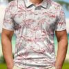 Men's Print Breathable Fashion Polo Shirt Top - Image 9
