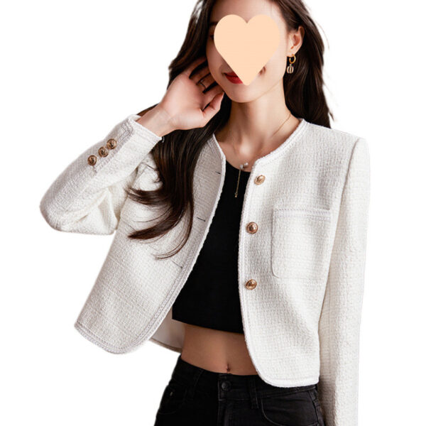 Short Black Kafuu Coat Women's Suit - Image 5