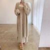 High Quality Lengthen And Thicken Long Sweater Coat - Image 5