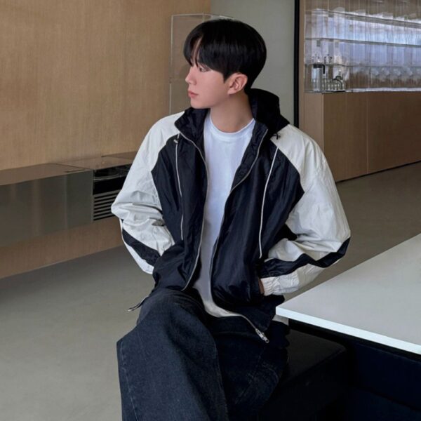 Loose Outdoor Shell Jacket Korean Style Trendy Niche Coat - Image 2