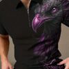 Men's Print Breathable Fashion Polo Shirt Top - Image 7