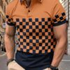 Men's Print Breathable Fashion Polo Shirt Top - Image 6