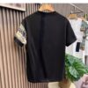Men's T-shirt Summer New Work Clothes Style Color Matching Top - Image 2