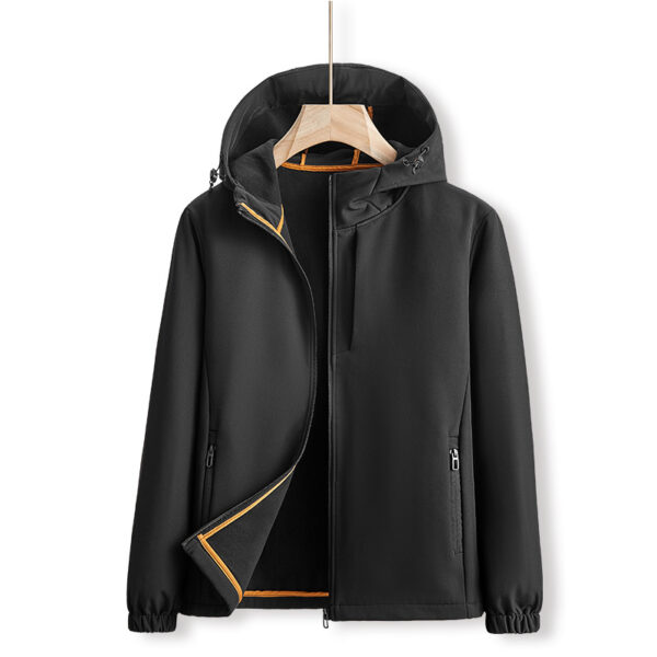 Soft Shell Men's FallWinter XL Outdoor Shell Jacket Sports - Image 4