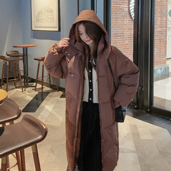 Loose Fashion Hong Kong Style Student Down Jacket - Image 2