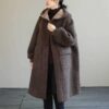 European And American Plus Size Loose Lamb Wool Younger Hoodie Padded Coat Women - Image 4
