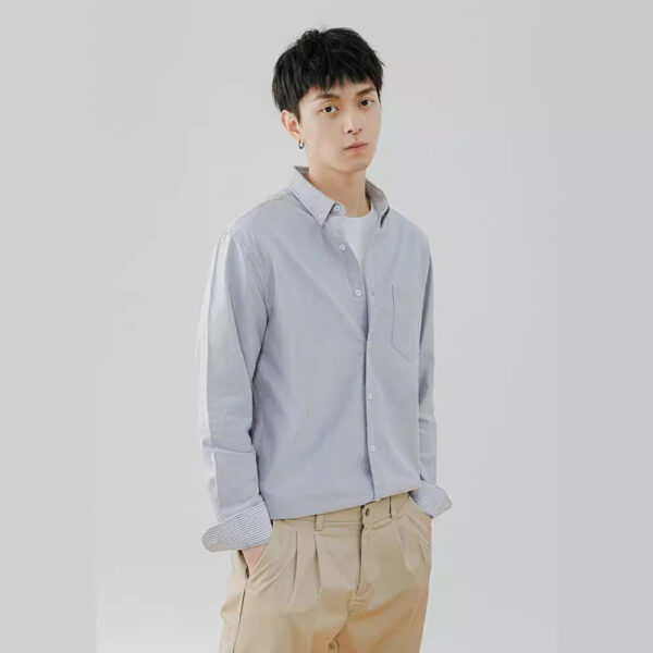 Oxford Casual Business Casual Shirt - Image 5