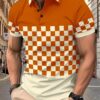Men's Print Breathable Fashion Polo Shirt Top - Image 4