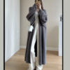 High Quality Lengthen And Thicken Long Sweater Coat - Image 2