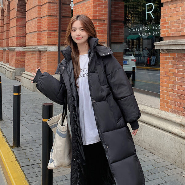 Loose Fashion Hong Kong Style Student Down Jacket - Image 3